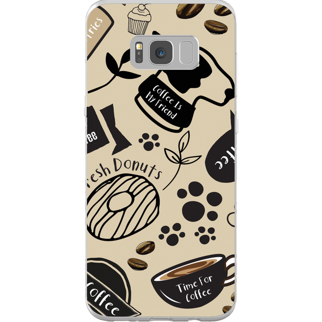 Caffeinated Canine Phone Cases