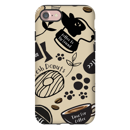Caffeinated Canine Phone Cases