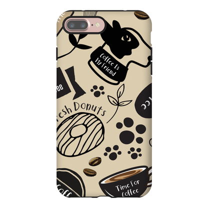 Caffeinated Canine Phone Cases