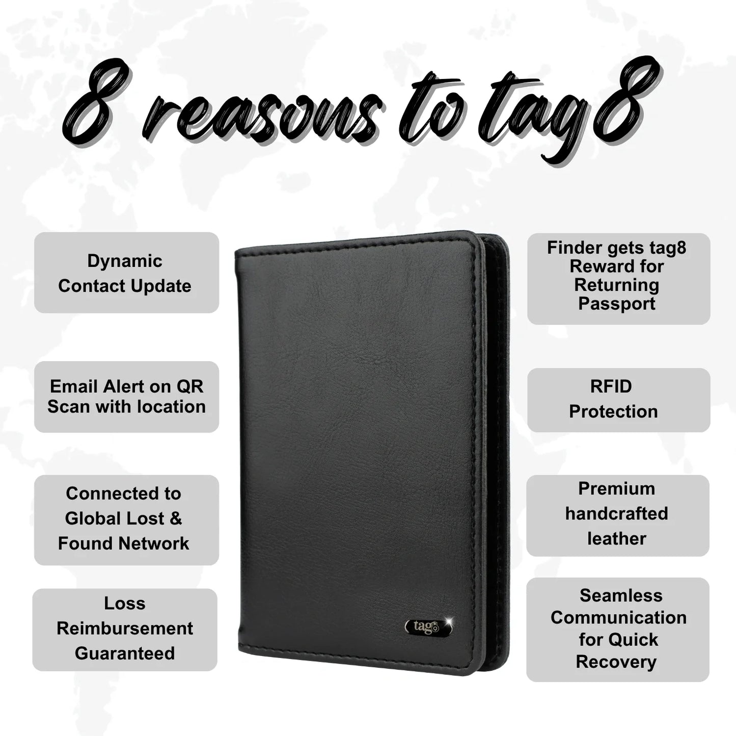 Genuine Leather Passport Case