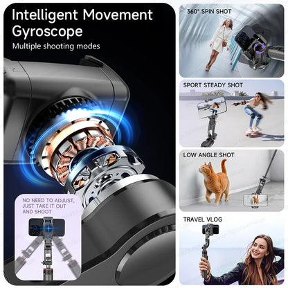 NNEOBA C22 AI Face Tracking Gimbal Stabilizer